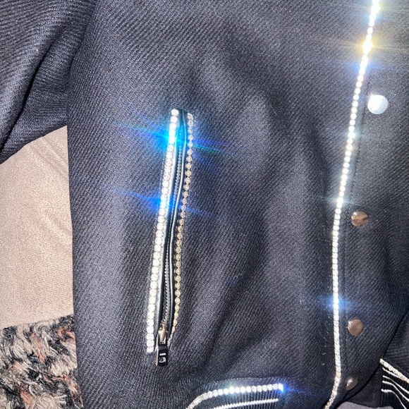 AMIRI JACKET WITH CRYSTALS SIZE 48 EXCELLENT CONDITION - Picture 6 of 10